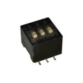204-3ST - SWITCH SLIDE DIP SPST 50MA 24V