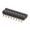 DS04-254-2-08BK-SMT - DIP SWITCH, SPST, 2.54 PITCH, FL