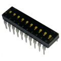 209-10LPST - SWITCH SLIDE DIP SPST 100MA 20V