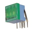 206-3RAST - SWITCH SLIDE DIP SPST 50MA 24V