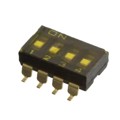 A6S-4102-PH - SWITCH SLIDE DIP SPST 25MA 24V