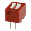 76SB02 - SWITCH ROCKER DIP SPST 150MA 30V