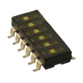 A6S-6102-P - SWITCH SLIDE DIP SPST 25MA 24V