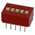 BD05 - SWITCH SLIDE DIP SPST 100MA 5V