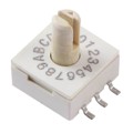 221AMC16R - SWITCH ROTARY DIP HEX 100MA 50V