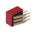 KAS2103ET - SWITCH SLIDE DIP SPST 25MA 24V