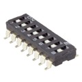 KAE08TGGT - SWITCH SLIDE DIP SPST 25MA 24V