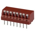 76PSB08S - SWITCH PIANO DIP SPST 150MA 30V