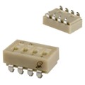 90HBJ04PT - SWITCH SLIDE DIP SPST 25MA 24V