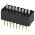 CES-0802MC - SWITCH SLIDE DIP SPST 100MA 6V