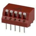76PSB05T - SWITCH PIANO DIP SPST 150MA 30V