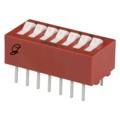 76SB07T - SWITCH ROCKER DIP SPST 150MA 30V