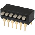 BPA06B - SWITCH PIANO DIP SPST 100MA 5V