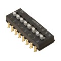 A6SN-8104 - SWITCH SLIDE DIP SPST 25MA 24V