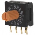 FR01KR16H-S - SWITCH ROTARY DIP HEX 100MA 5V