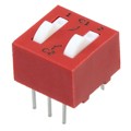 76SC02T - SWITCH ROCKER DIP SPDT 150MA 30V