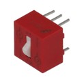 76SD01ST - SWITCH ROCKER DIP DPDT 150MA 30V
