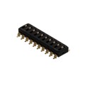 EDS10SGNNTR04Q - END STACK DIP 10P G RAISED T&amp;R