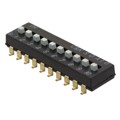 SDA10H1SBD - SWITCH SLIDE DIP SPST 25MA 24V