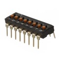 A6T-8104 - SWITCH SLIDE DIP SPST 25MA 24V
