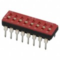 SD08H0B - SWITCH SLIDE DIP SPST 100MA 25V