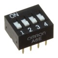 A6E-4101-N - SWITCH SLIDE DIP SPST 25MA 24V