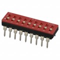 SD09H0K - SWITCH SLIDE DIP SPST 100MA 25V