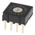 A6R-161RF - SWITCH ROTARY DIP HEX 25MA 24V