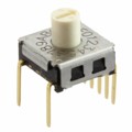 A6K-164RS - SWITCH ROTARY DIP HEX 25MA 24V