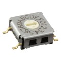 A6KS-164RF-R100 - SWITCH ROTARY DIP HEX 25MA 24V