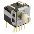 A6KV-104RS - SWITCH ROTARY DIP BCD 25MA 24V