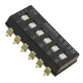 A6SN-6101 - SWITCH SLIDE DIP SPST 25MA 24V