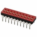 SD10H0K - SWITCH SLIDE DIP SPST 100MA 25V