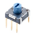 RDS-4S-7229-R-D - 4 POSITION, THROUGH HOLE, 5.08 M