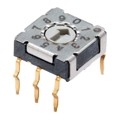 RDS-10S-7229-A-CR - 10 POSITION, THROUGH HOLE, 5.08