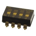 ADF04STTR04 - SWITCH SLIDE DIP SPST 100MA 24V
