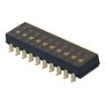SDA10H0SBR - SWITCH SLIDE DIP SPST 25MA 24V