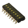 A6S-7101-H - SWITCH SLIDE DIP SPST 25MA 24V