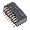 TDP08H1SBD1R - SWITCH PIANO DIP SPST 25MA 24V