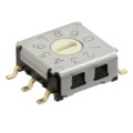 A6KS-102RF - SWITCH ROTARY DIP BCD 25MA 24V