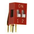 KAS2102E - SWITCH SLIDE DIP SPST 25MA 24V
