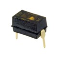 SDA01H0B - SWITCH SLIDE DIP SPST 25MA 24V