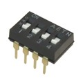 A6TN-4101 - SWITCH SLIDE DIP SPST 25MA 24V