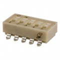90HBW06PT - SWITCH SLIDE DIP SPST 25MA 24V