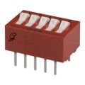 76SB05S - SWITCH ROCKER DIP SPST 150MA 30V