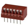 76PSB06ST - SWITCH PIANO DIP SPST 150MA 30V