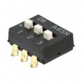 A6SN-3104 - SWITCH SLIDE DIP SPST 25MA 24V