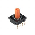 FR01KR16P-W-S - SWITCH ROTARY DIP HEX 100MA 5V