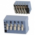 206-5RAST - SWITCH SLIDE DIP SPST 50MA 24V