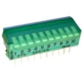 194-10MST - SWITCH PIANO DIP SPST 50MA 24V